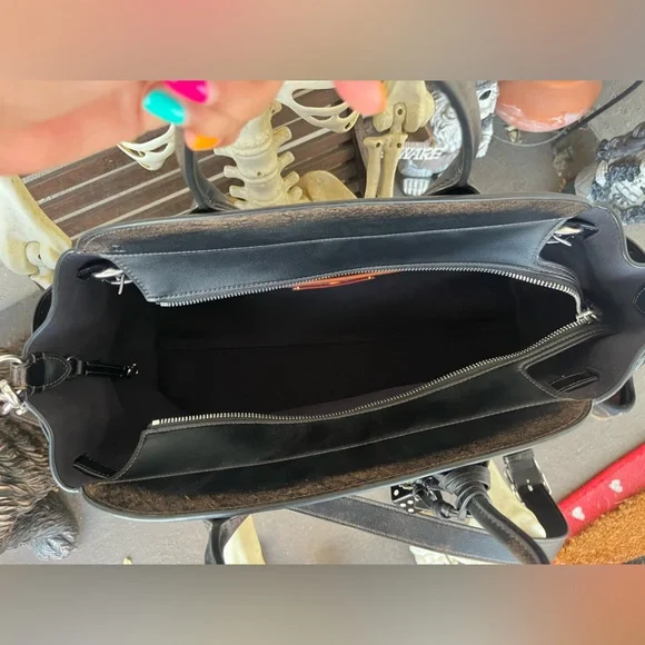 Coach Soft Empire Carryall Bag 40 In Loved Leather - Picture 10 of 11